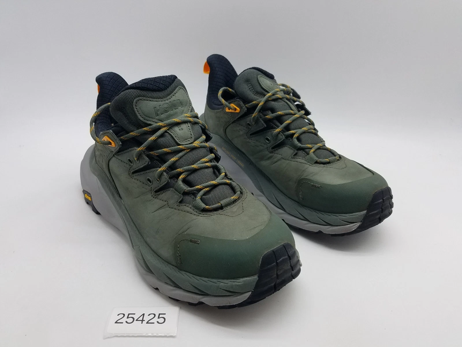 Hoka One One Kaha 2 Low GTX Men's Size 8.5 D (Medium) Trail Hiking Shoes Green