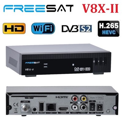 FREESAT Tivusat HD Satellitenreceiver DVB-S/S2/S2X Tivu SAT TV Box Full HD HDMI 