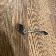 Wm Rogers Mfg Co Extra Plate Original Rogers Pattern 5.5 Inch Soup Spoon **Read*