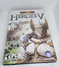 Heroes of Might & Magic V, PC CD-ROM, Windows 2000/XP, Fantasy Strategy, READ