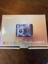 Canon PowerShot A590 IS digital camera Open box