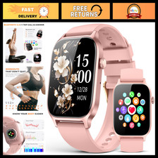 Fitness Tracker Smart Watch for Men  Women, 110 Sports Modes, IP68 Waterproof,