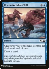 x1 Uncomfortable Chill - Mystery Booster - NM - MTG