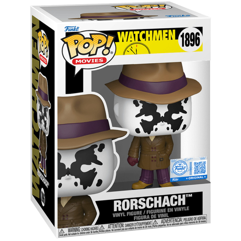Watchmen - Rorschach - #1896 - Funko Exclusive - Movies - Funko Pop!