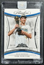 DIRK NOWITZKI 2024-25 PANINI FLAWLESS 155 FIRSTS NBA FINALS MVP DIAMOND GEM 4/10