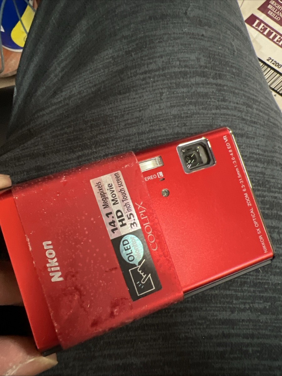 セール　Nikon COOLPIX S80 作例、スマホ転送キットあり Nikon COOLPIX S80 14.1MP Digital Camera - Red for sale online | eBay
