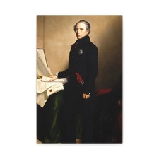 George Alexander Healy - Francois Pierre Guillaume Guizot - Arte da parete su tela