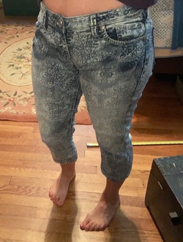 Silver Jeans Aiko Light Weight Jean Capri Pants W30, 21 Inseam - Picture 9 of 9
