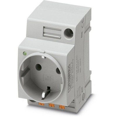 Schaltschrank-Steckdose Phoenix Contact EO-CF/PT/LED Grau 1 St.