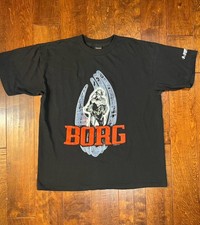 Vintage 1996 Borg Star Trek The Next Generation Black T-Shirt XL Single Stitch
