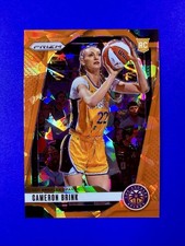 2024 Cameron Brink  Prizm WNBA Orange Ice Prizm #127 (RC) - Los Angeles Sparks