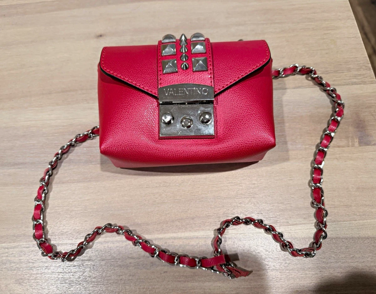 Valentino Leather Exterior Red Bags & Handbags for Women for sale
