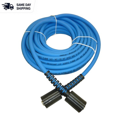#ad UBERFLEX Kink Resistant 1 4quot; x 50#x27; Pressure Washer Hose 3100 PSI Durability $85.99