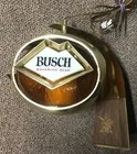 Vintage BUSCH BAVARIAN BEER Globe Lighted Wall Sign WORKS