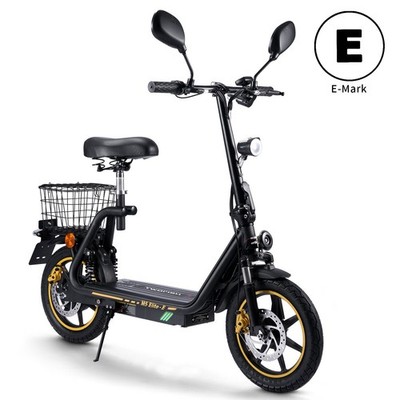 Elektroroller 14 Zoll 48V 13Ah E-Scooter City TWOFISH M5  Mit Straßenzulassung