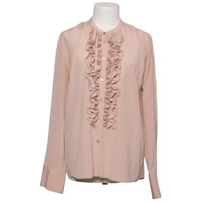 Nice Connection, Bluse, Größe: 42, Orange, Elasthan/Seide, Einfarbig, Damen #npE