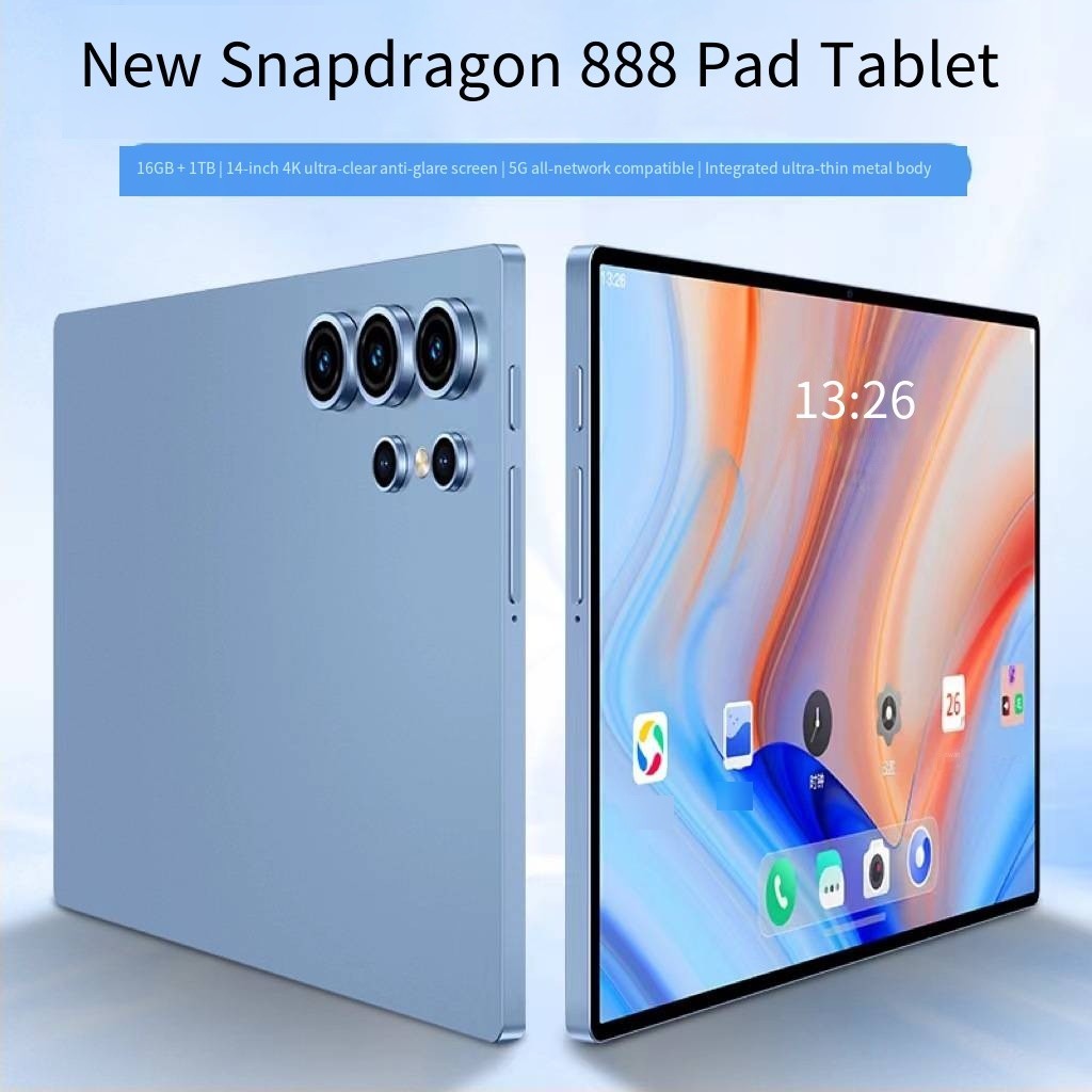 Tablet Pad Pro Unlocked 5G Android Device - 2-in-1 for Office, Entertainment