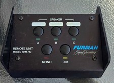 Furman Remote Unit Model SRM-RU Speaker Manager for Signal Router SRM-80