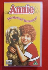 Annie VHS Kids Musical Video TESTED