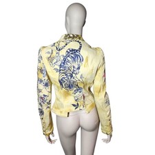 Vintage Rare SS 2003 Toger Tattoo Print Jacke...