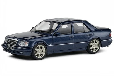 Mercedes W124 E60 AMG bleu véhicule miniature S4313203 Solido 1:43 - Photo 1/4