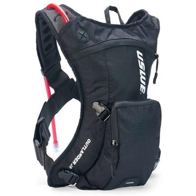 USWE Outlander Jr 3L Hydration Pack NDM Carbon Black Race Backpack 2034601 1.5L