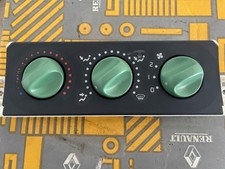 Console / Commande chauffage RENAULT TWINGO 1 / Boutons Vert Coriandre 1993-1994