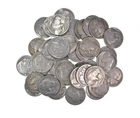 40 - Dated 1920's Buffalo Indian Nickels - Roll Lot Collection *980
