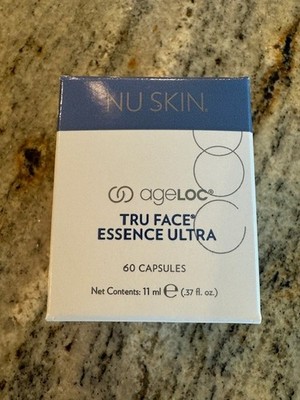 NEW! Nuskin ageLOC  Tru Face  Essence Ultra Serum refill 60 Capsules Exp: 03/27