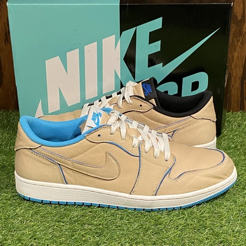 Nike Air Jordan 1 Low SB QS Lance Mountain Desert Ore CJ7891-200 / Men’s US 13