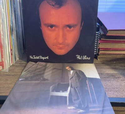 Phil Collins No Jacket Required 12  33 RPM Vinyl 81240-1-E 1985 Specialty Press