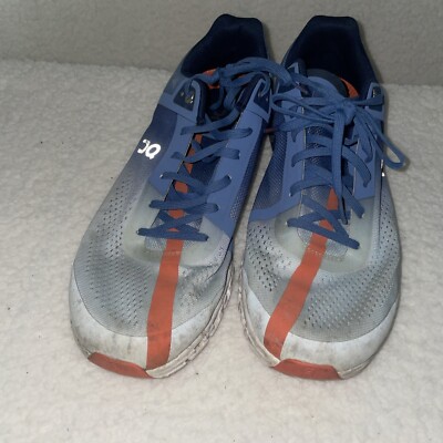 On Cloud Flow Shoes Mens 10.5 Blue‎ Orange Running Gorpcore Athleisure Sneakers $_12.JPG?set_id=880000500F main image 2