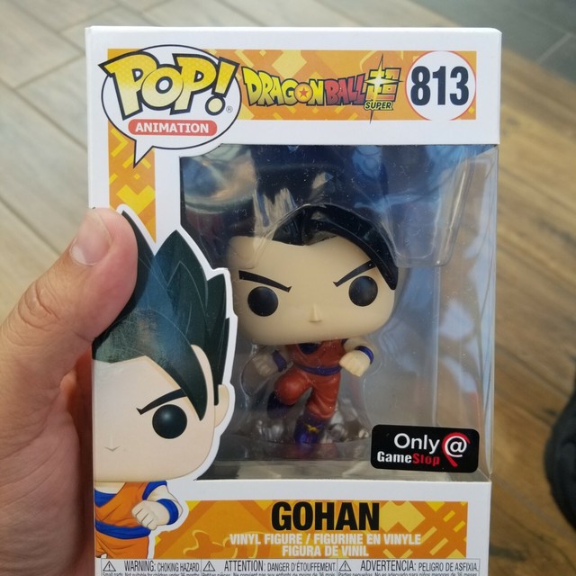Funko Pop! Animation: Dragon Ball Super - Gohan (Metallic) Vinyl Figure (GameStop Exclusive) for