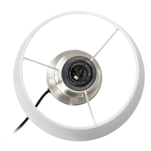 Simple Designs Encased Metal and Clear Glass Table Lamp - 第 41/44 張圖片