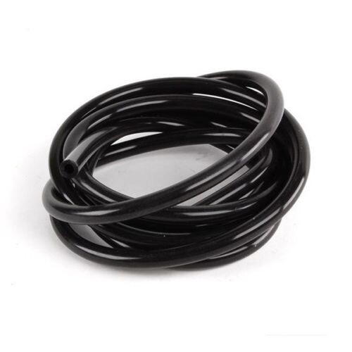Intercooler manguera de vacío de silicona de 10 pies 3 m ID 5/32" 4 mm línea de tubo turbo negro - Imagen 1 de 7