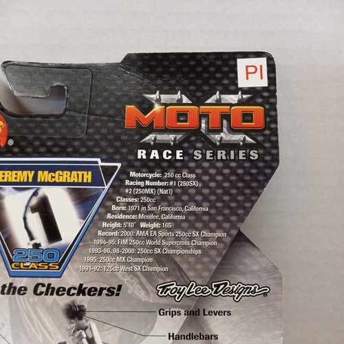 Hot Wheels Moto X Race Series 2001 McGrath 250 w/Product Inspection Sticker - Picture 5 of 9