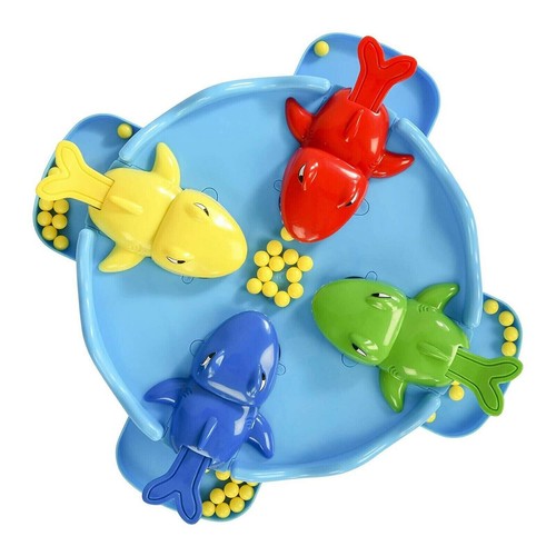 Snappy Shark Spiel Hungrige Haie traditionell Kinder Familie Spaß Spiel ideales Weihnachtsgeschenk - Bild 5 von 6
