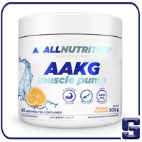 Allnutrition Aakg L-Arginin Mit Taurin Und Vitamine B1 Pulver 300 G Orange