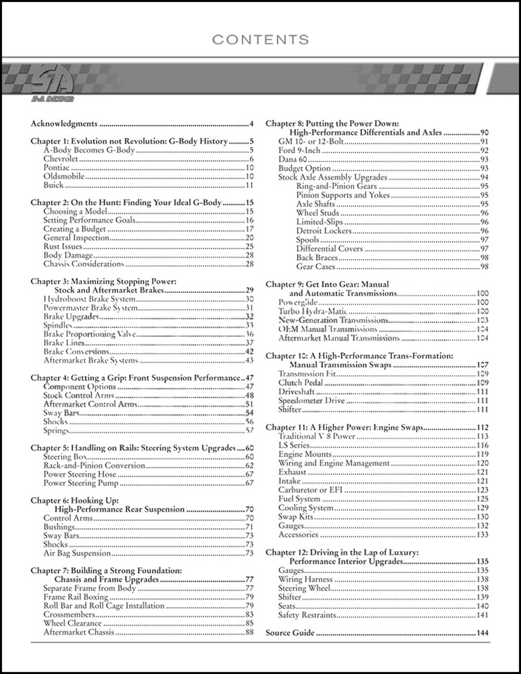 El Camino Caballero Monte Carlo Performance Guide 1987 1986 1985 1984 1983 1982 - Изображение 2 из 2