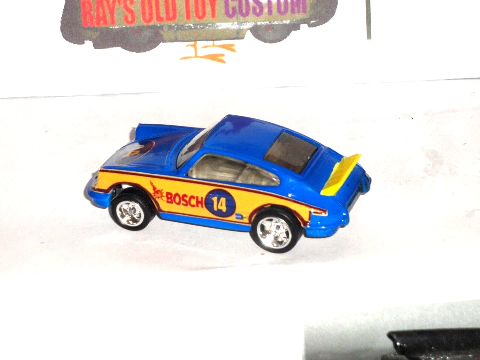 Hot Wheels PORSCHE CARRERA "BOSCH" custom REAL RIDERS - Image 3 of 4