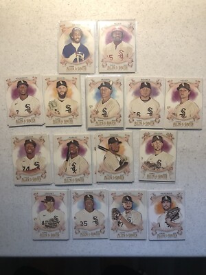2021 Topps Allen & Ginter White Sox Team Set (15) W/ Andrew Vaughn RC  + SPs