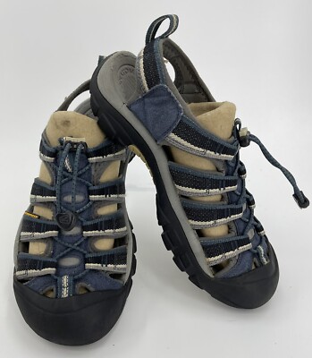 KEEN Mens Newport H2 Hiking Sport Sandals Gray Blue  display picture 1