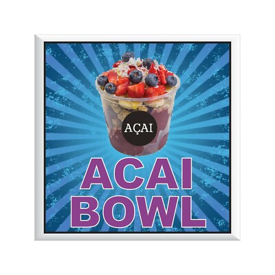 Acai Bowl DECAL (Choose Your Size) Concession Food Truck Vinyl Sign Sticker