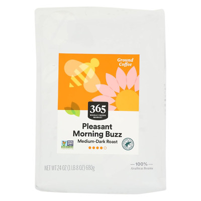 , Pleasant Morning Buzz Ground Coffee, 24 OZ