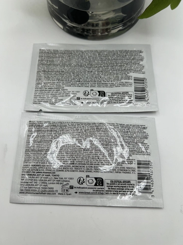 2 Mascarilla Fortalecedora Tónica Shu Uemura Izumi 15 ml/0,5 fl. oz Foto 2 de 2