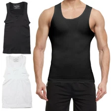 Gynecomastia Compression Shirts for Men Fajas para Hombres Shaper Tank Tops Vest
