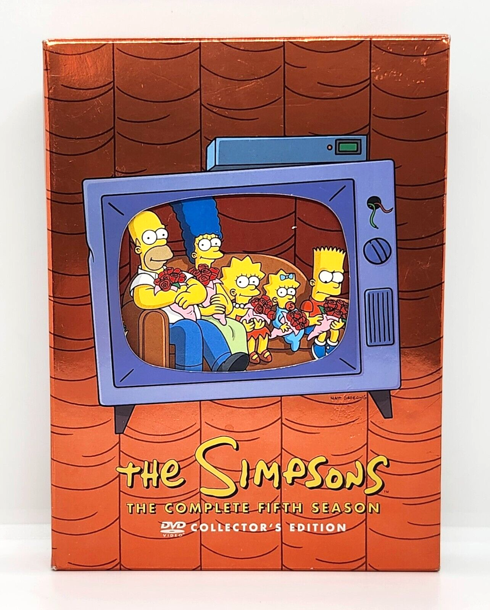 THE SIMPSONS / THE COMPLETE 5TH SEASON (4-DISC DVD SET 2004