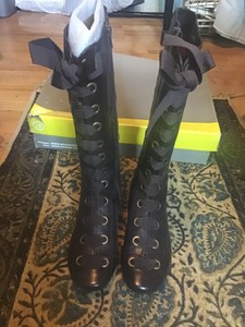 bronx lace up boots