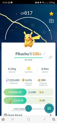 Pikachu ( Cherry Blossom ) Pokemon Tr@de Go