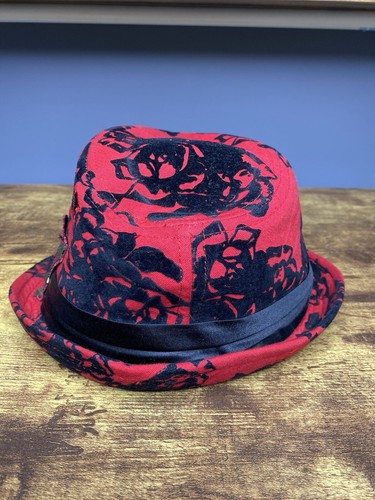 Blac Label Pink Bucket Hat Love Respect One Size Red Black - Picture 9 of 10